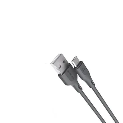 Porodo Dual Port Car Charger 3.4A With 0.9m Micro USB Cable - Black